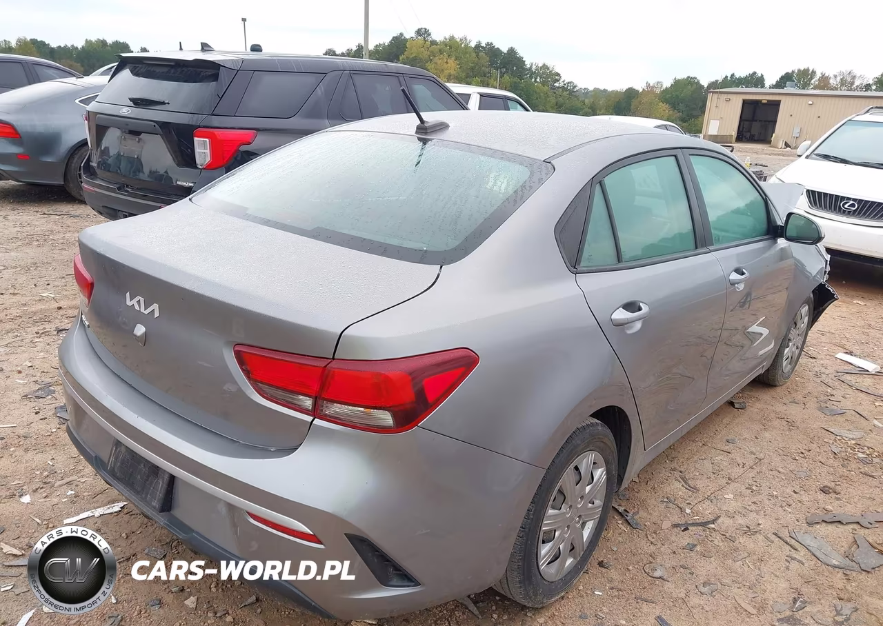 2023 Kia Rio S VIN:3KPA24ADXPE608360 - 4