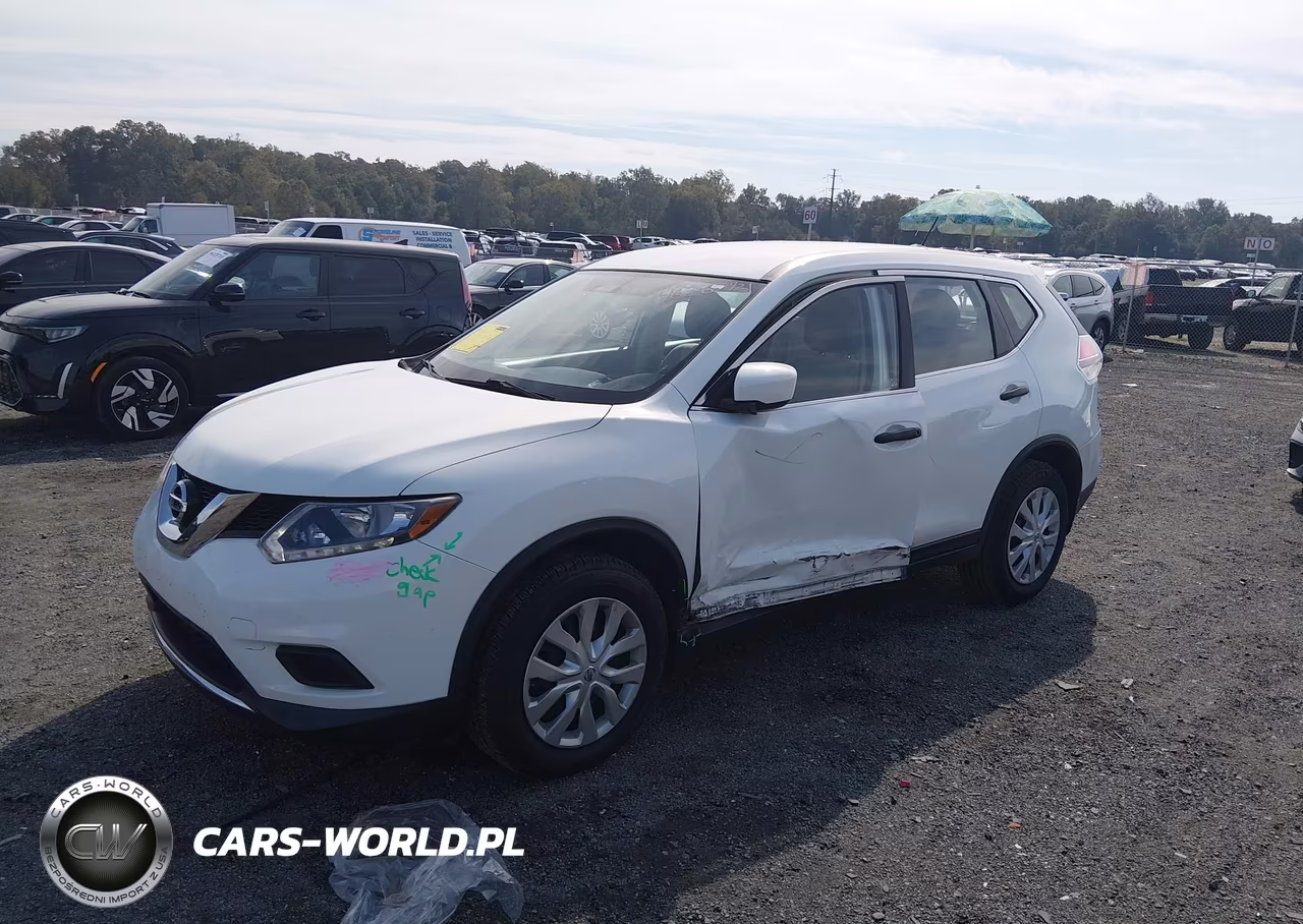 2016 Nissan Rogue S VIN:KNMAT2MV7GP604580 - 2