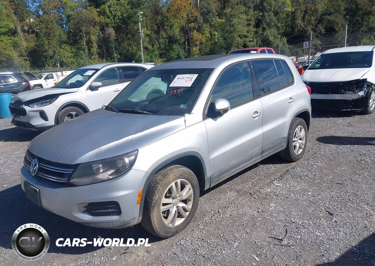 2012 Volkswagen Tiguan S VIN:WVGBV7AX2CW568634 - 2