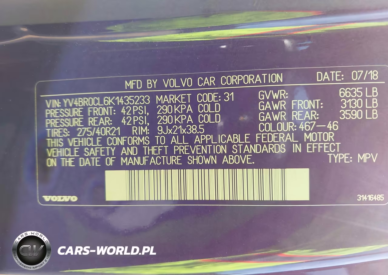 2019 Volvo Xc90 Hybrid T8 Inscription VIN:YV4BR0CL6K1435233 - 9