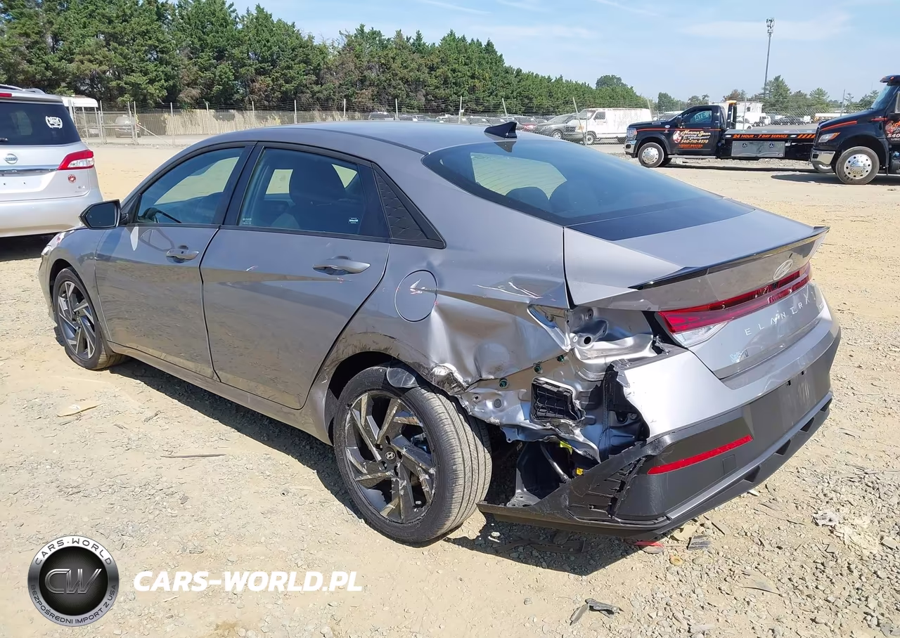 2025 Hyundai Elantra Hybrid Sel Sport VIN:KMHLM4DJ7SU161433 - 3