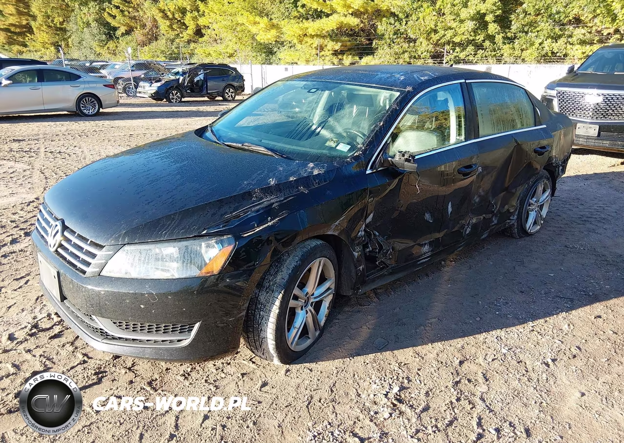 2015 Volkswagen Passat 2.0L Tdi Se VIN:1VWBV7A30FC028977 - 2