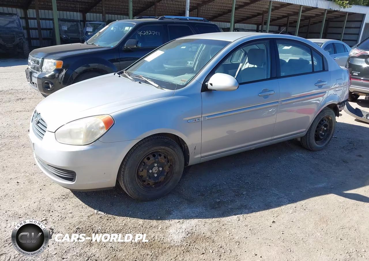 2007 Hyundai Accent Gls VIN:KMHCN46C67U140866 - 2