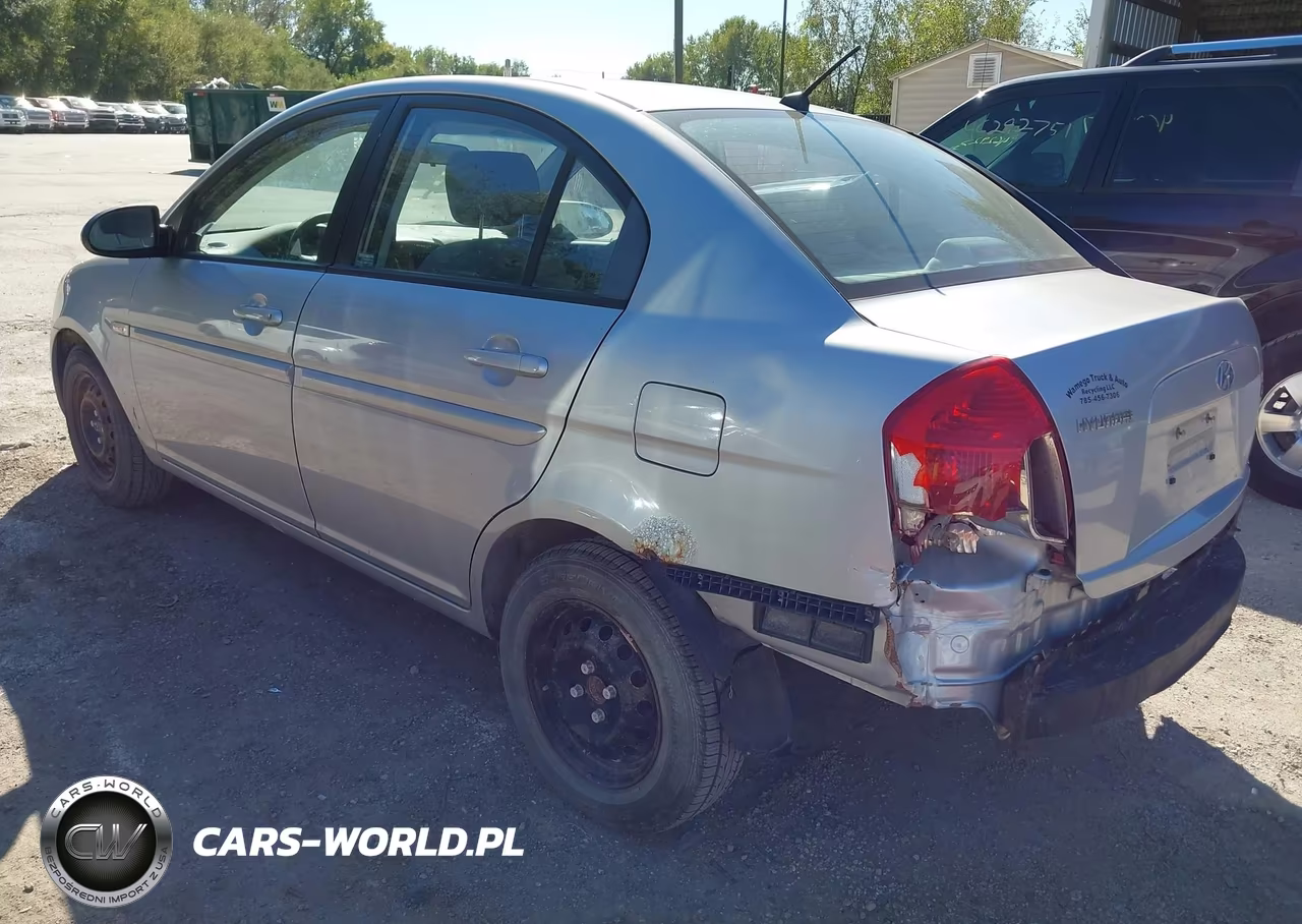 2007 Hyundai Accent Gls VIN:KMHCN46C67U140866 - 3