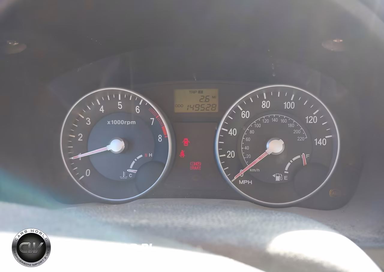 2007 Hyundai Accent Gls VIN:KMHCN46C67U140866 - 7