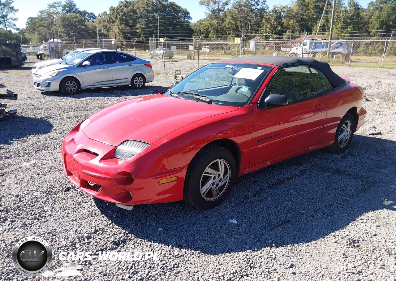 2000 Pontiac Sunfire VIN:4G2JB32T2YB202591 - 2