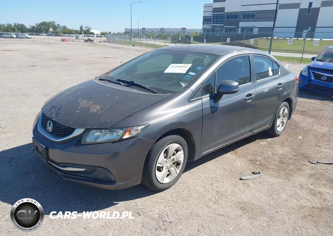 2013 Honda Civic Lx VIN:2HGFB2F50DH550739 - 2
