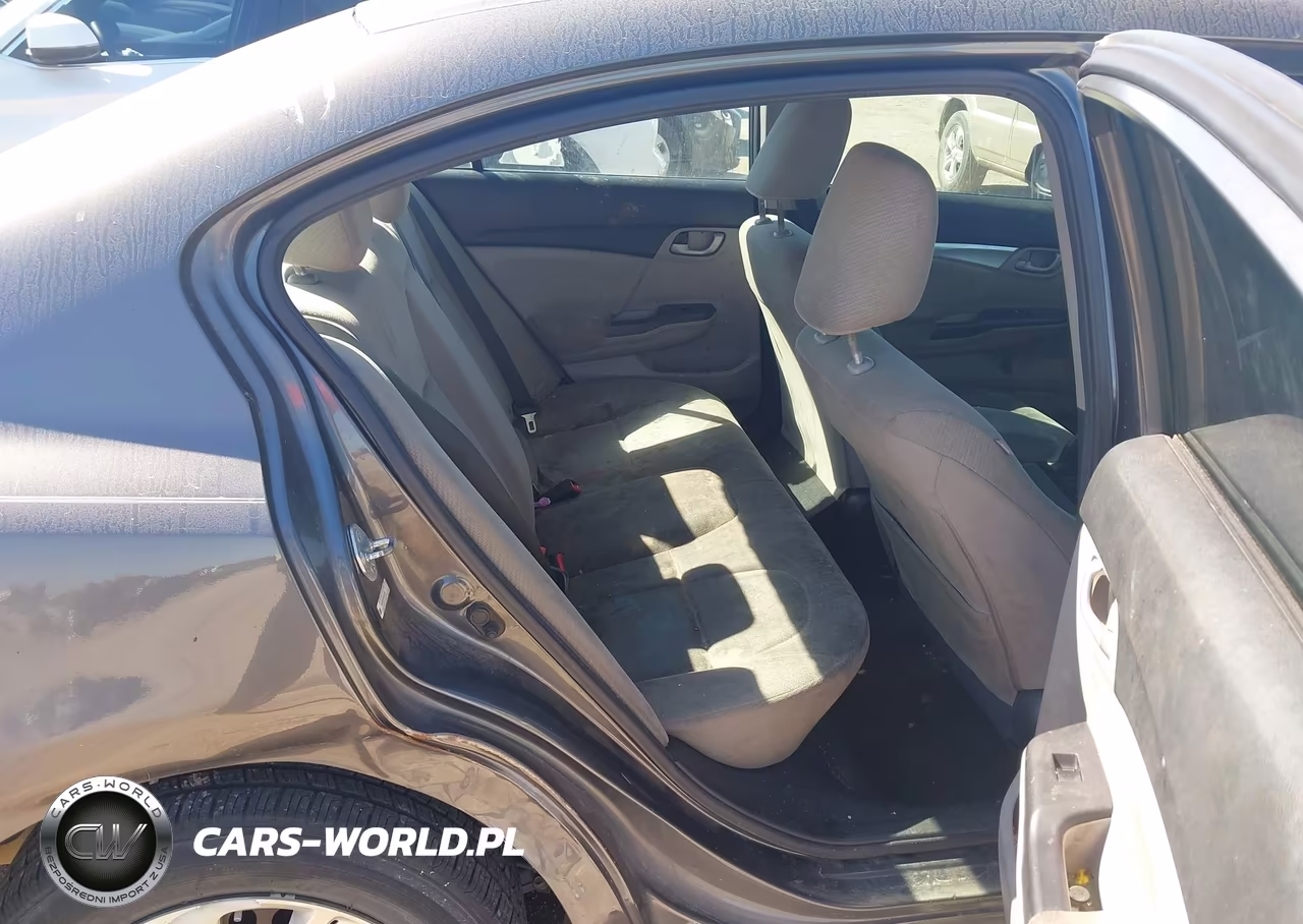 2013 Honda Civic Lx VIN:2HGFB2F50DH550739 - 8