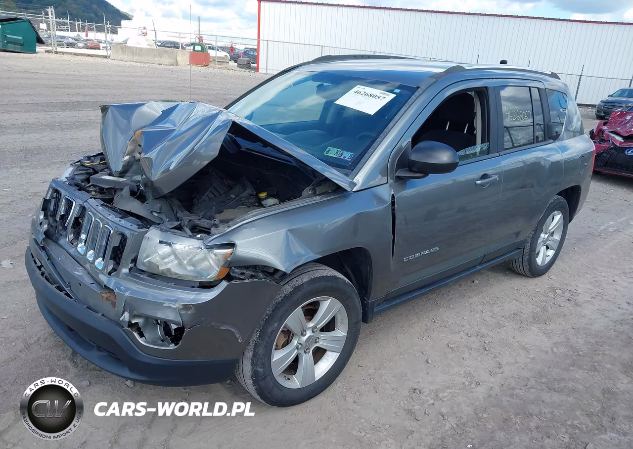 2012 Jeep Compass Latitude VIN:1C4NJDEB0CD624351 - 2