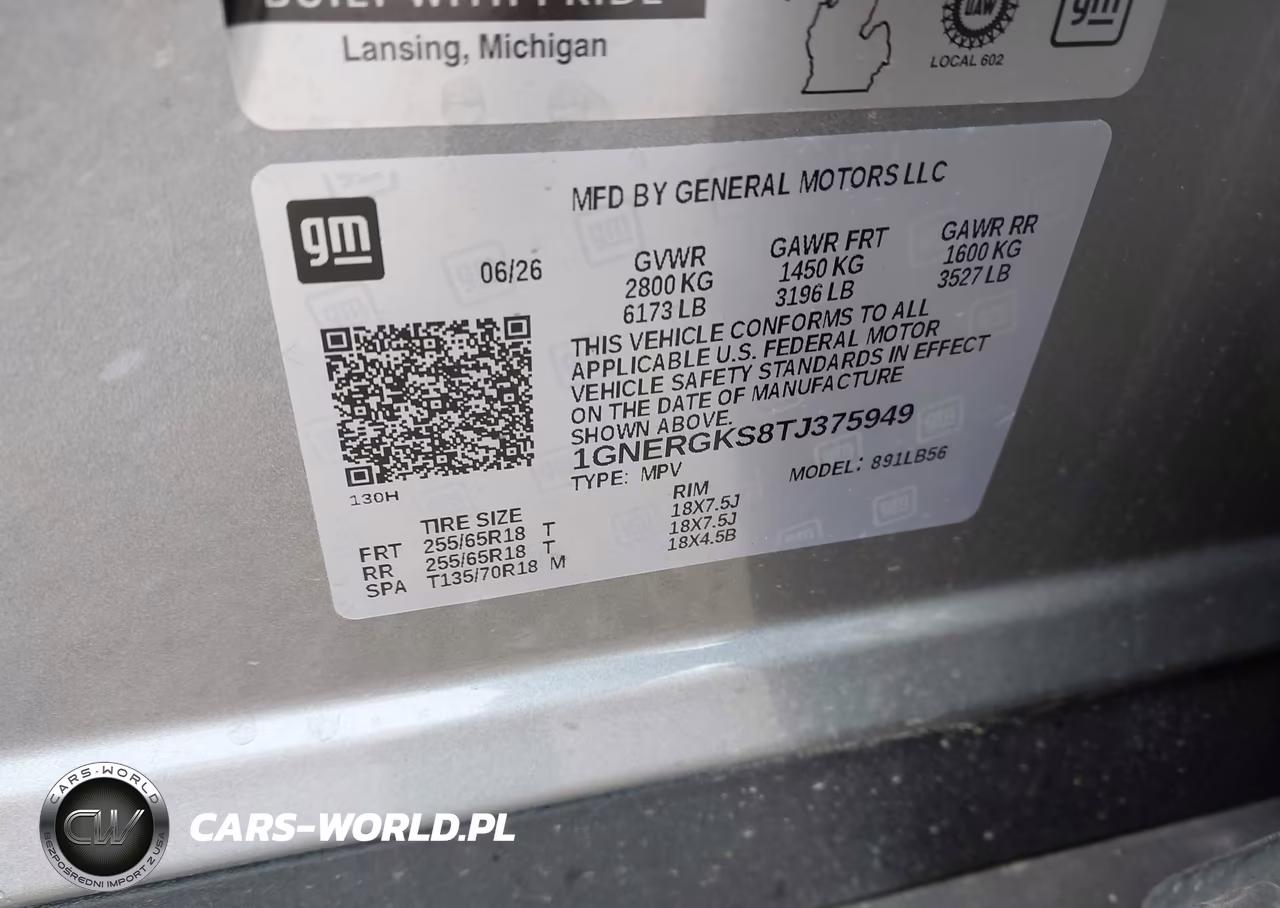 2026 Chevrolet Traverse Fwd Lt VIN:1GNERGKS8TJ375949 - 9