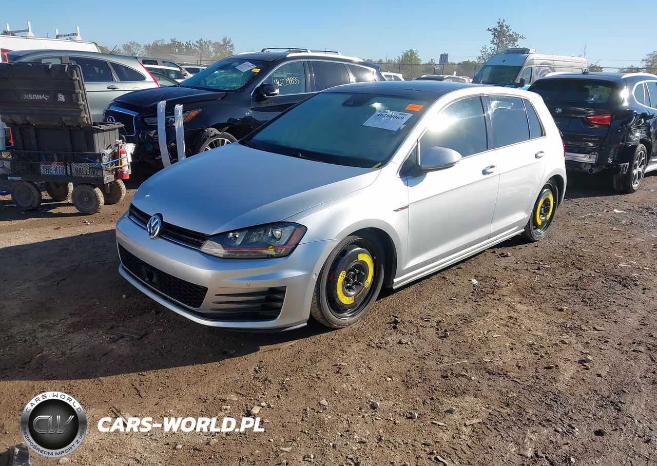 2016 Volkswagen Golf Gti Autobahn W-Performance Package 4-Door VIN:3VW447AU4GM048220 - 2