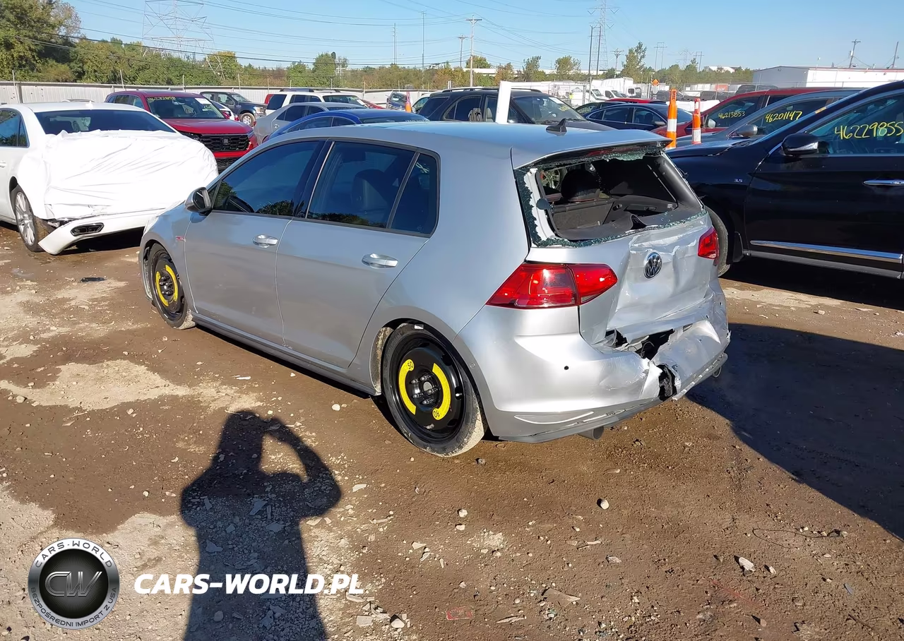 2016 Volkswagen Golf Gti Autobahn W-Performance Package 4-Door VIN:3VW447AU4GM048220 - 3