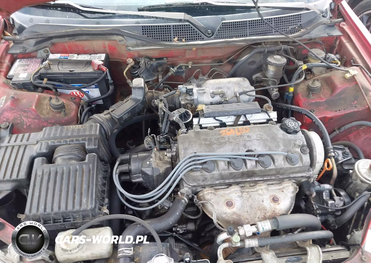 1996 Honda Civic Hx VIN:1HGEJ7125TL030188 - 10