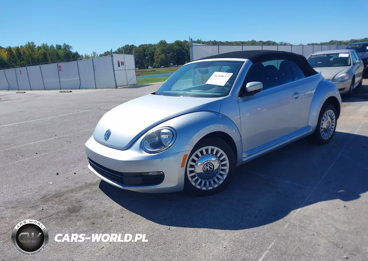 2013 Volkswagen Beetle 2.5L VIN:3VW5P7AT8DM816781 - 2