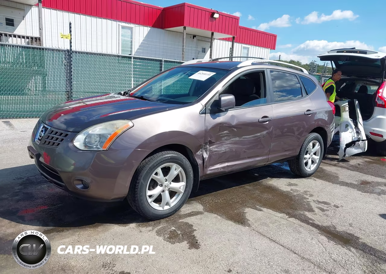 2008 Nissan Rogue Sl VIN:JN8AS58V68W402968 - 2