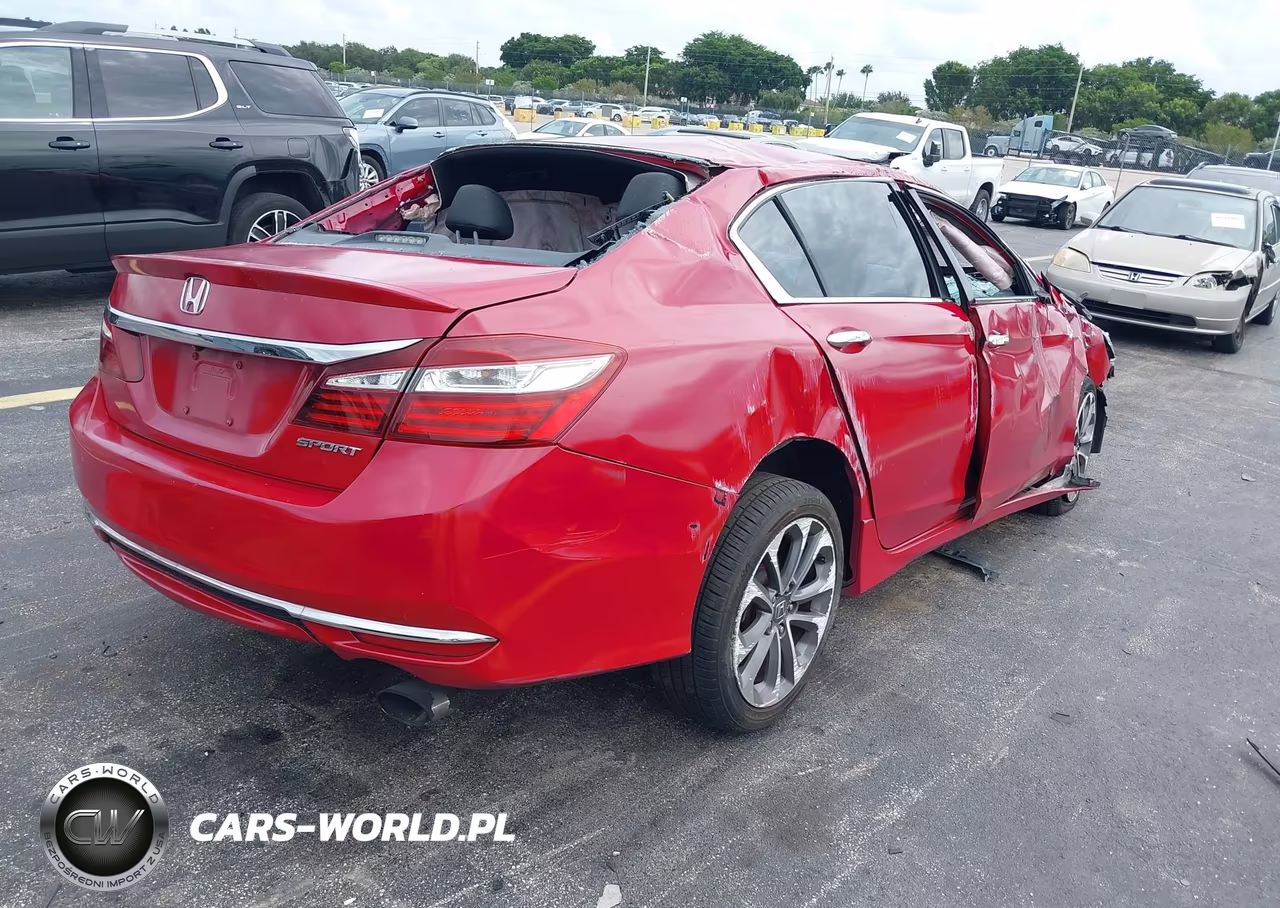 2017 Honda Accord Sport VIN:1HGCR2F5XHA224952 - 4