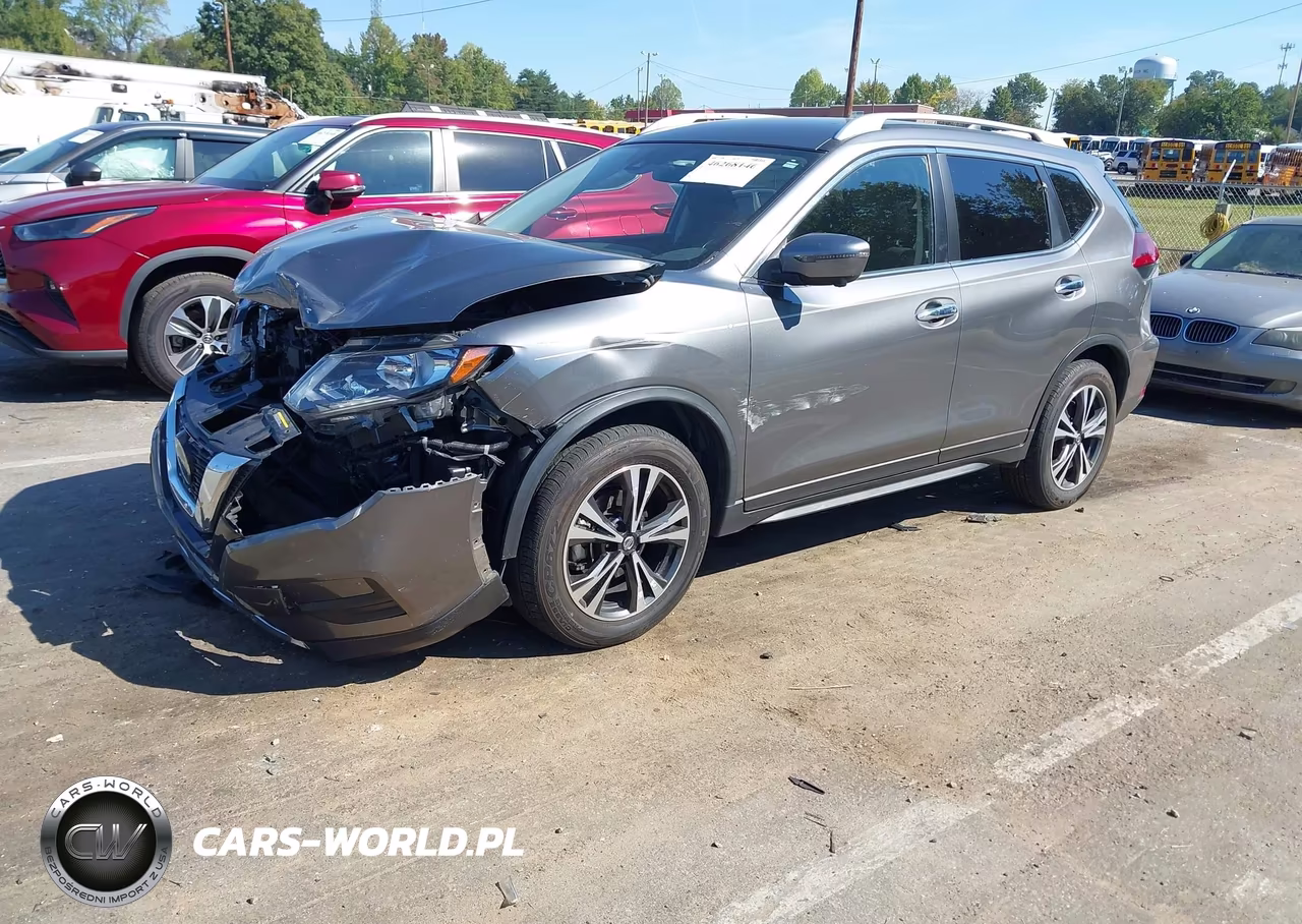 2019 Nissan Rogue Sv VIN:JN8AT2MT3KW254527 - 2