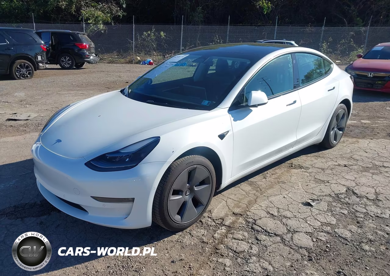 2022 Tesla Model 3 Long Range Dual Motor All-Wheel Drive VIN:5YJ3E1EB7NF306037 - 2
