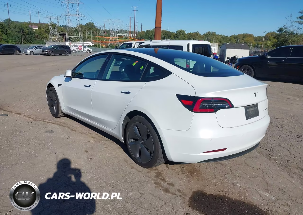 2022 Tesla Model 3 Long Range Dual Motor All-Wheel Drive VIN:5YJ3E1EB7NF306037 - 3