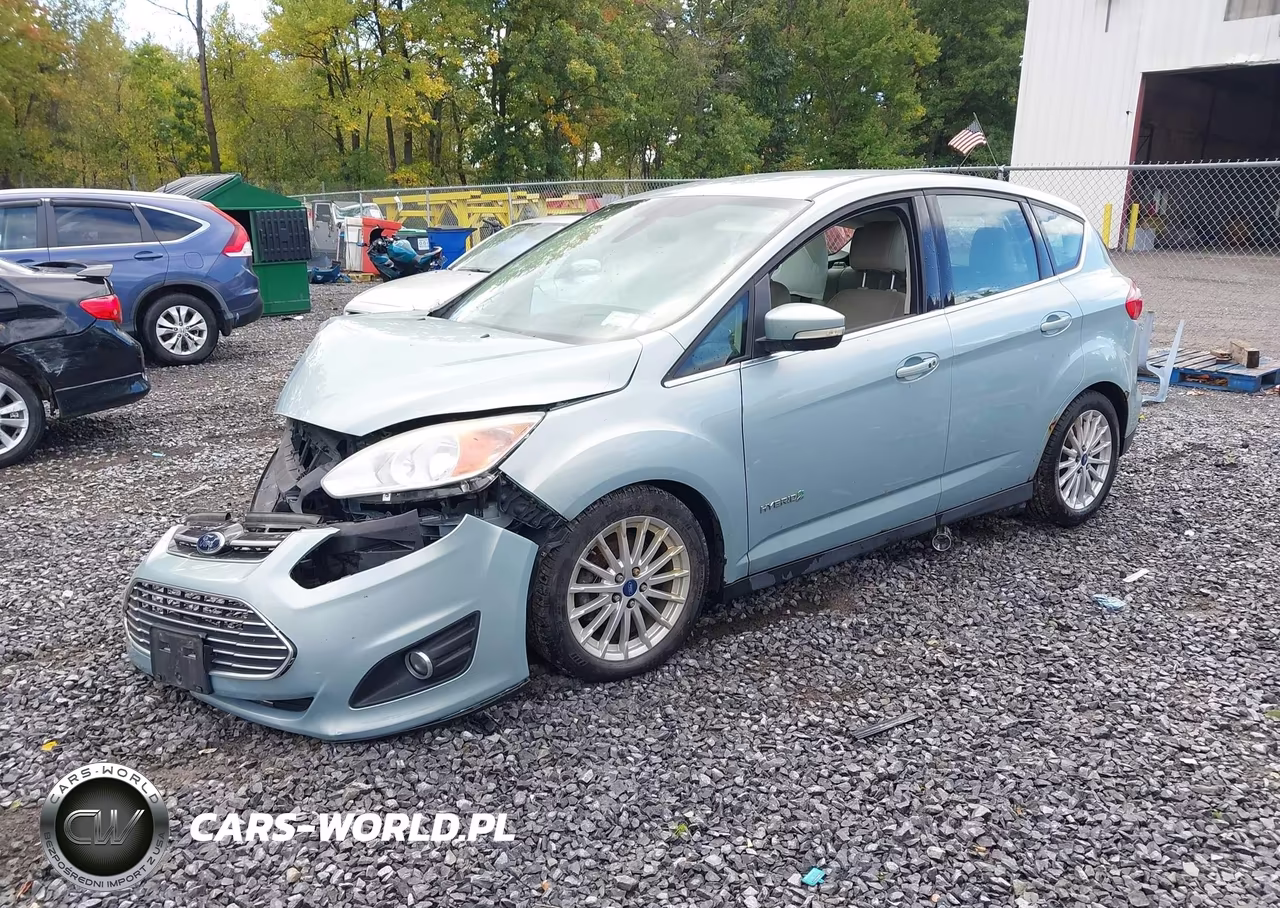 2014 Ford C-Max Hybrid Sel VIN:1FADP5BU1EL510024 - 2