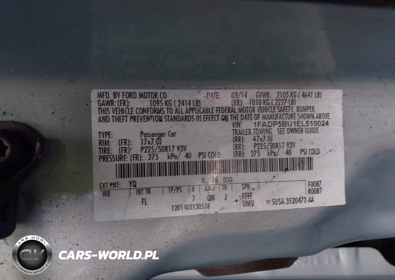 2014 Ford C-Max Hybrid Sel VIN:1FADP5BU1EL510024 - 9