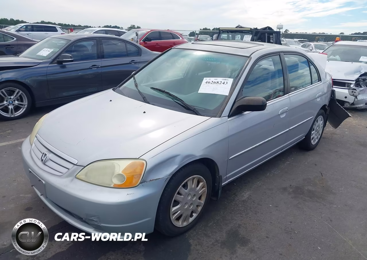 2002 Honda Civic Ex VIN:1HGES26732L045842 - 2