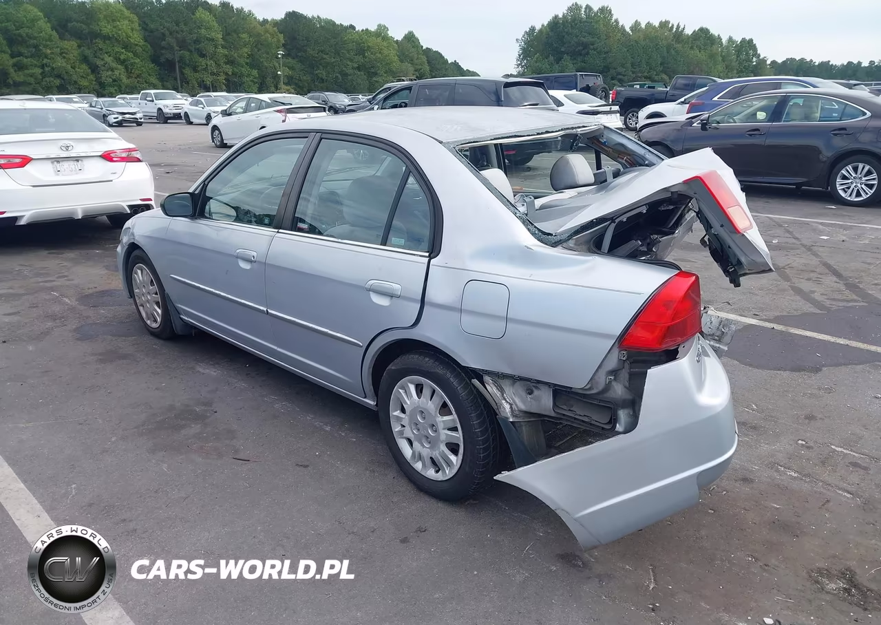 2002 Honda Civic Ex VIN:1HGES26732L045842 - 3