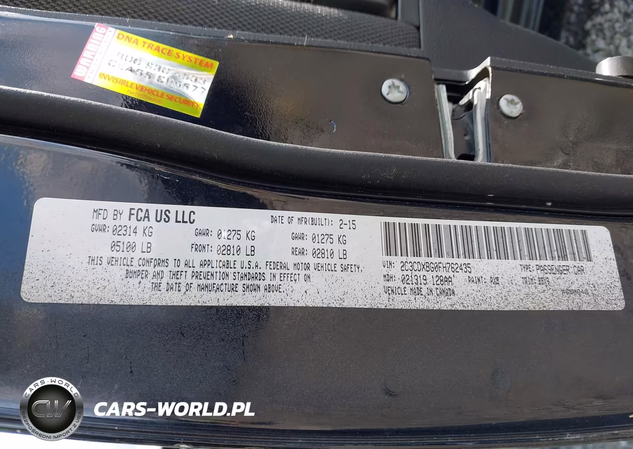 2015 Dodge Charger Se VIN:2C3CDXBG0FH762435 - 9