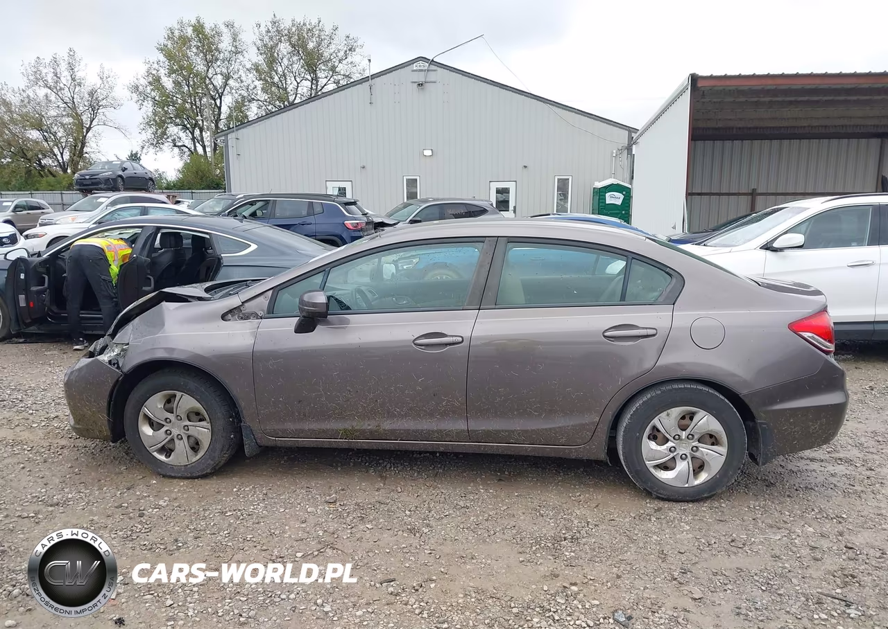 2015 Honda Civic Lx VIN:19XFB2F57FE084028 - 14