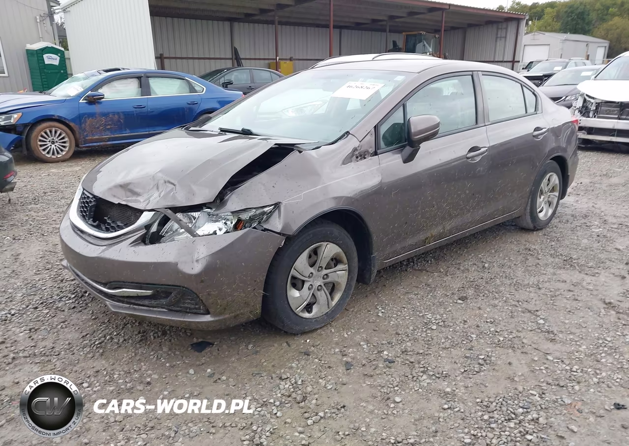 2015 Honda Civic Lx VIN:19XFB2F57FE084028 - 2