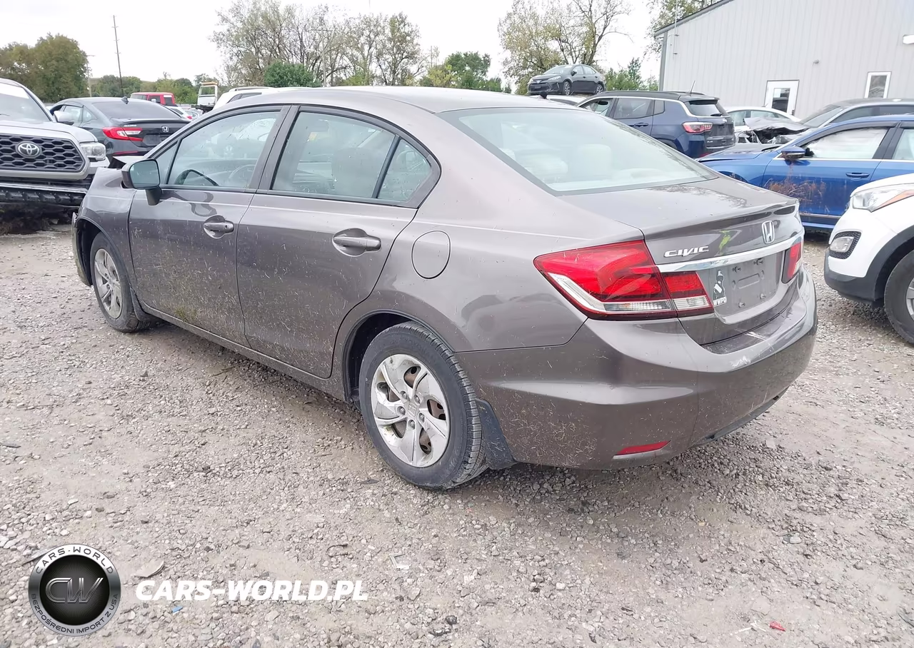 2015 Honda Civic Lx VIN:19XFB2F57FE084028 - 3