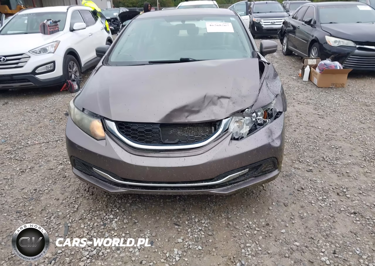 2015 Honda Civic Lx VIN:19XFB2F57FE084028 - 6