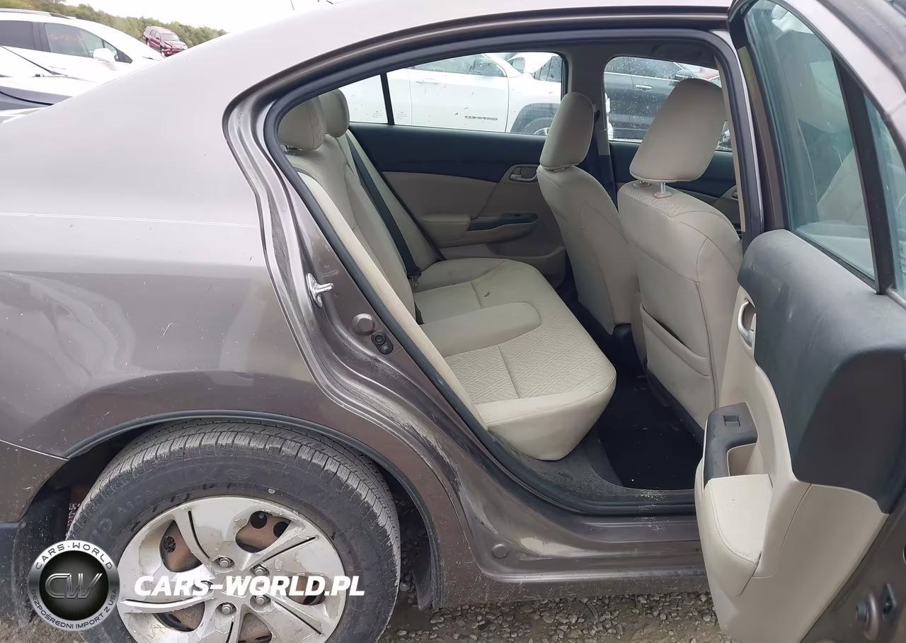 2015 Honda Civic Lx VIN:19XFB2F57FE084028 - 8