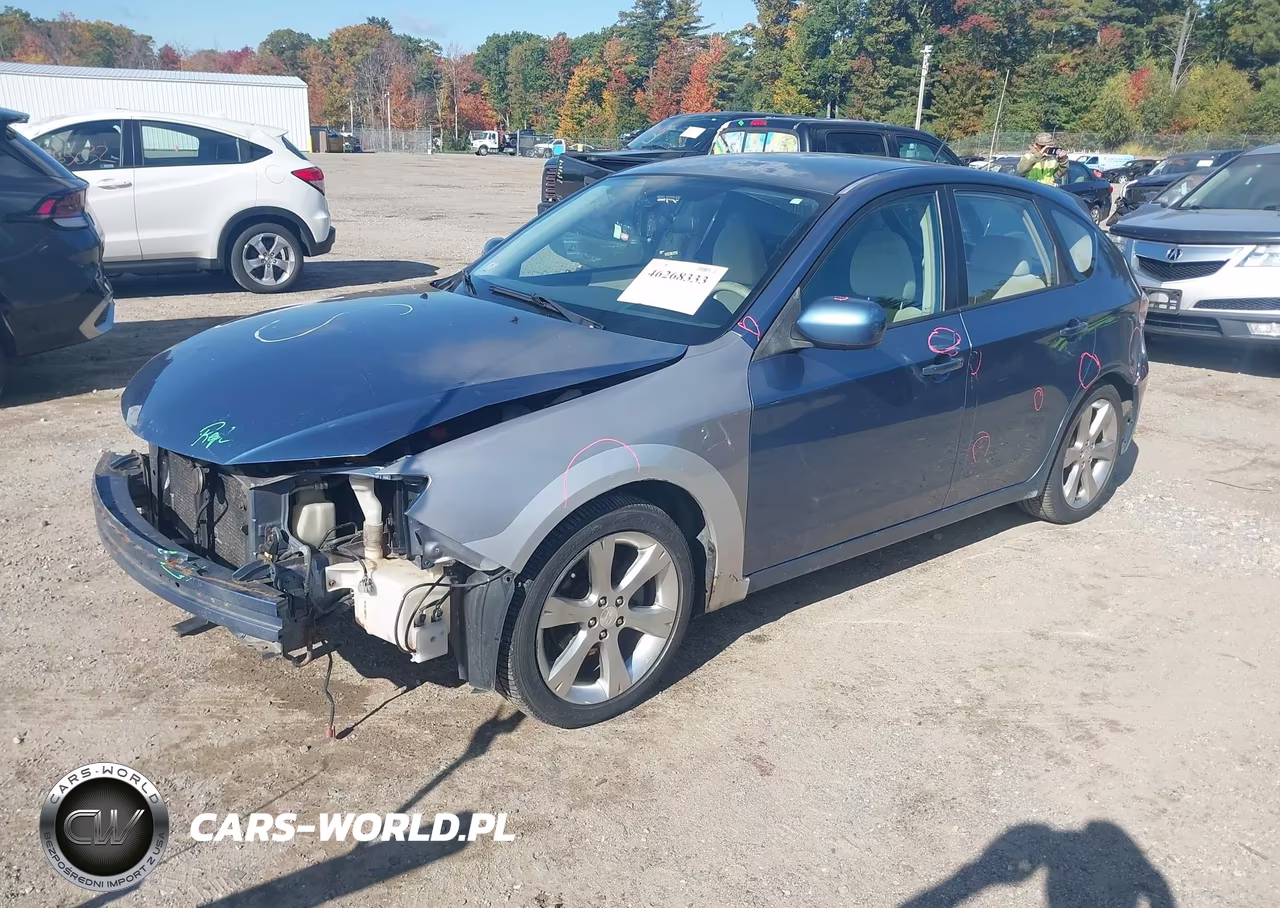 2008 Subaru Impreza 2.5I VIN:JF1GH61638H801277 - 2