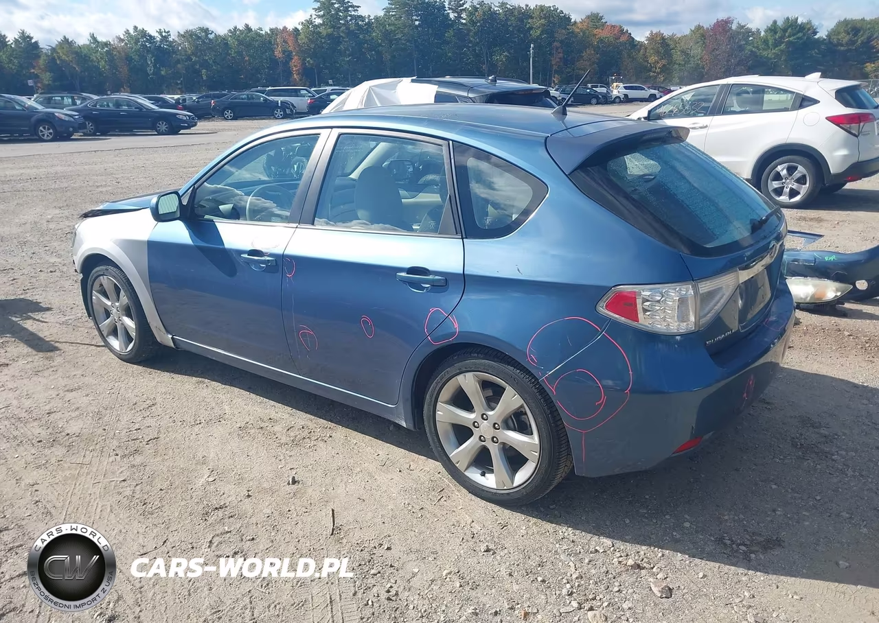 2008 Subaru Impreza 2.5I VIN:JF1GH61638H801277 - 3