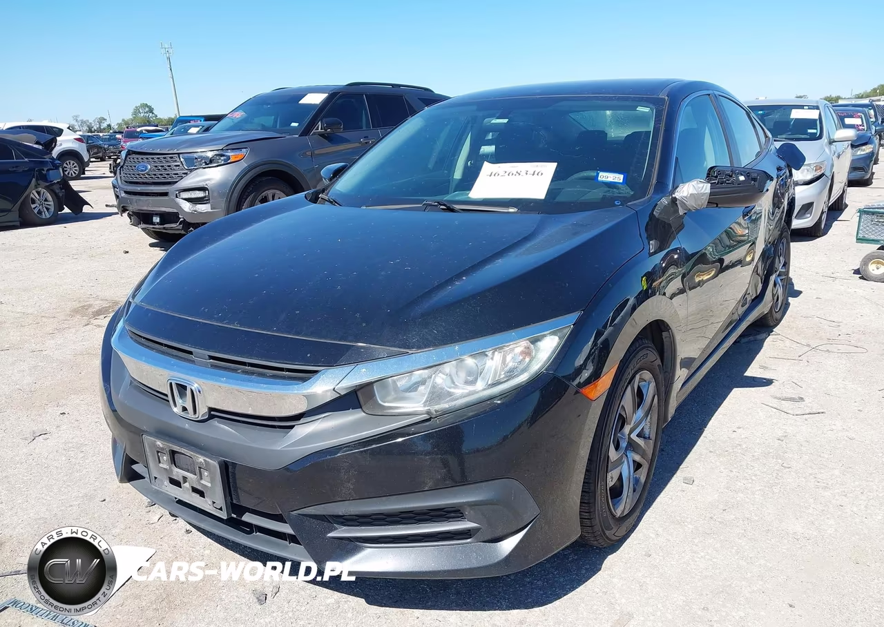 2016 Honda Civic Lx VIN:19XFC2F50GE082958 - 2
