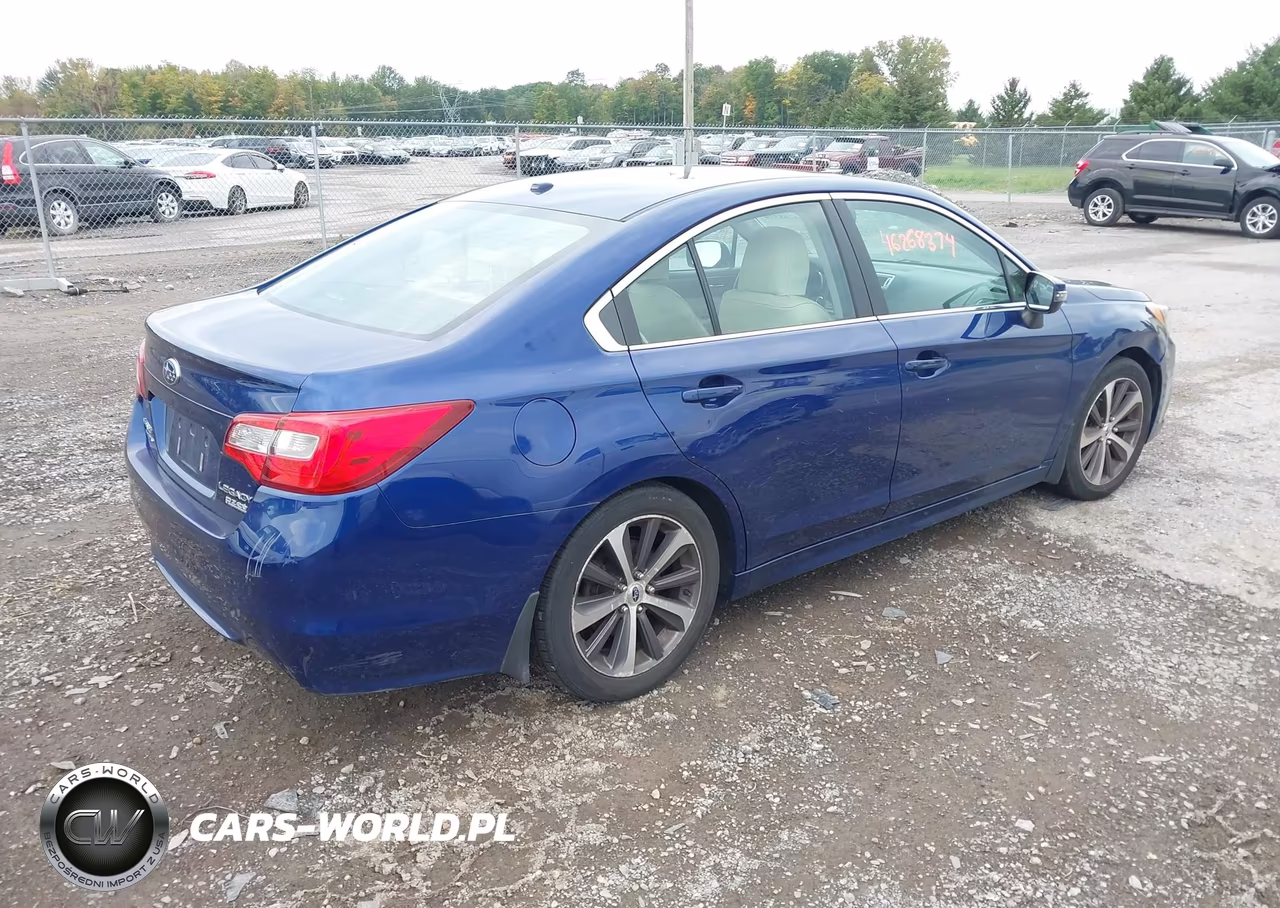 2015 Subaru Legacy 2.5I Limited VIN:4S3BNAN64F3062442 - 4
