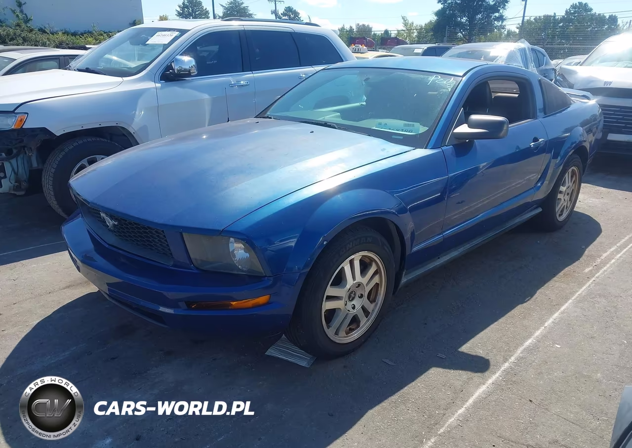 2007 Ford Mustang V6 Deluxe-V6 Premium VIN:1ZVHT80N675366270 - 2