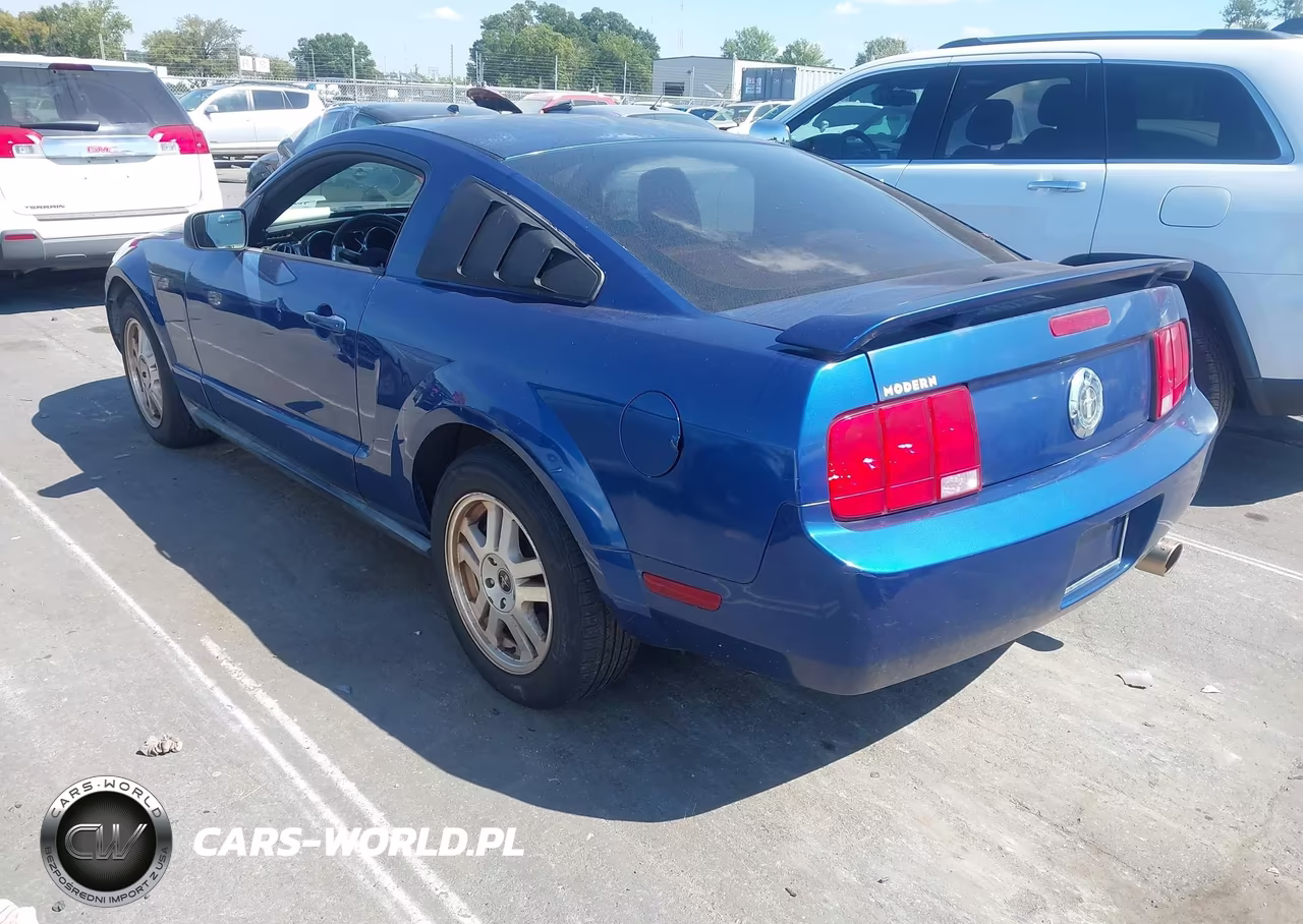 2007 Ford Mustang V6 Deluxe-V6 Premium VIN:1ZVHT80N675366270 - 3