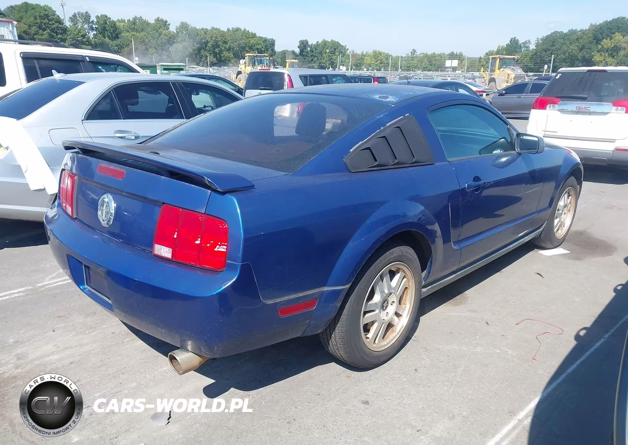 2007 Ford Mustang V6 Deluxe-V6 Premium VIN:1ZVHT80N675366270 - 4