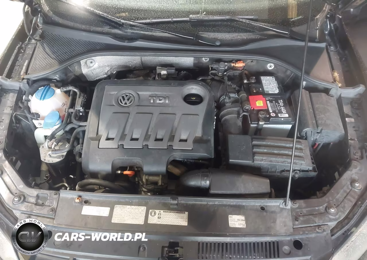 2013 Volkswagen Passat 2.0L Tdi Se VIN:1VWBN7A35DC074530 - 10