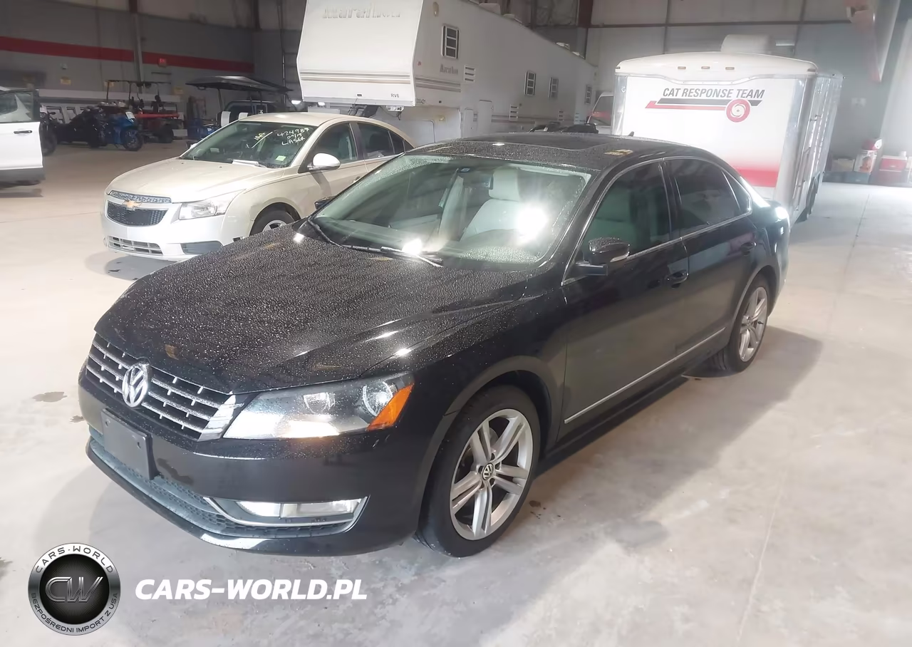 2013 Volkswagen Passat 2.0L Tdi Se VIN:1VWBN7A35DC074530 - 2