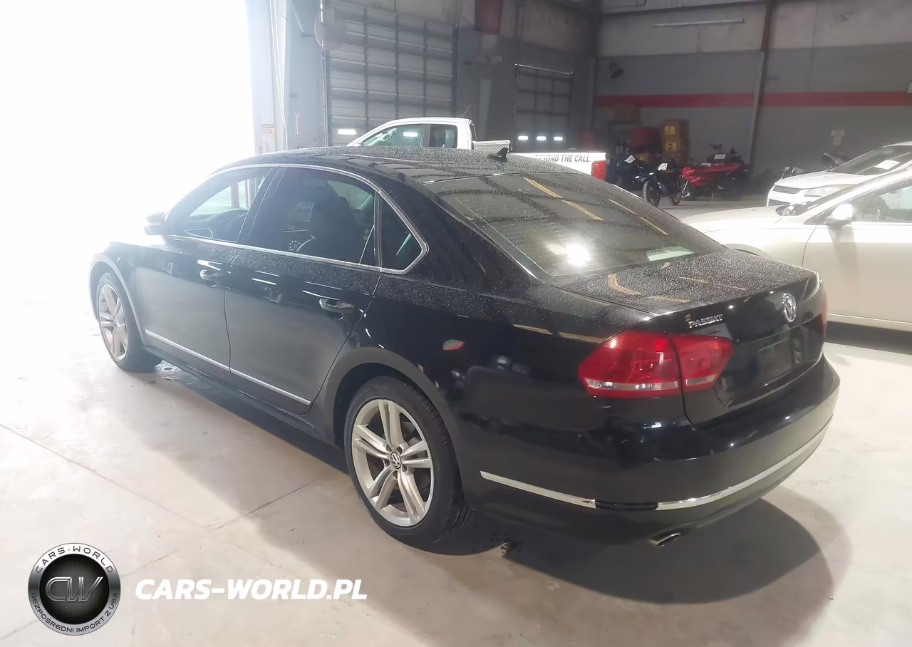 2013 Volkswagen Passat 2.0L Tdi Se VIN:1VWBN7A35DC074530 - 3