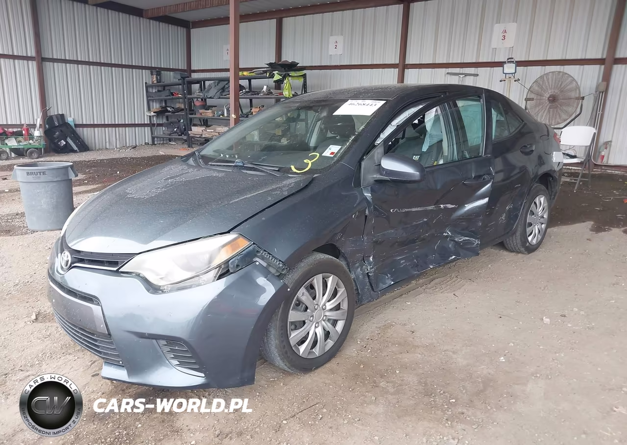 2016 Toyota Corolla Le VIN:5YFBURHE7GP513411 - 2