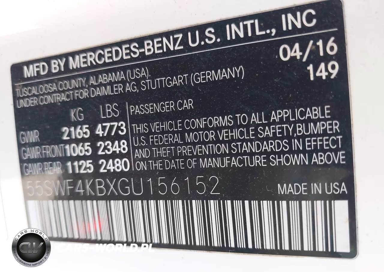 2016 Mercedes-Benz C 300 4Matic VIN:55SWF4KBXGU156152 - 9