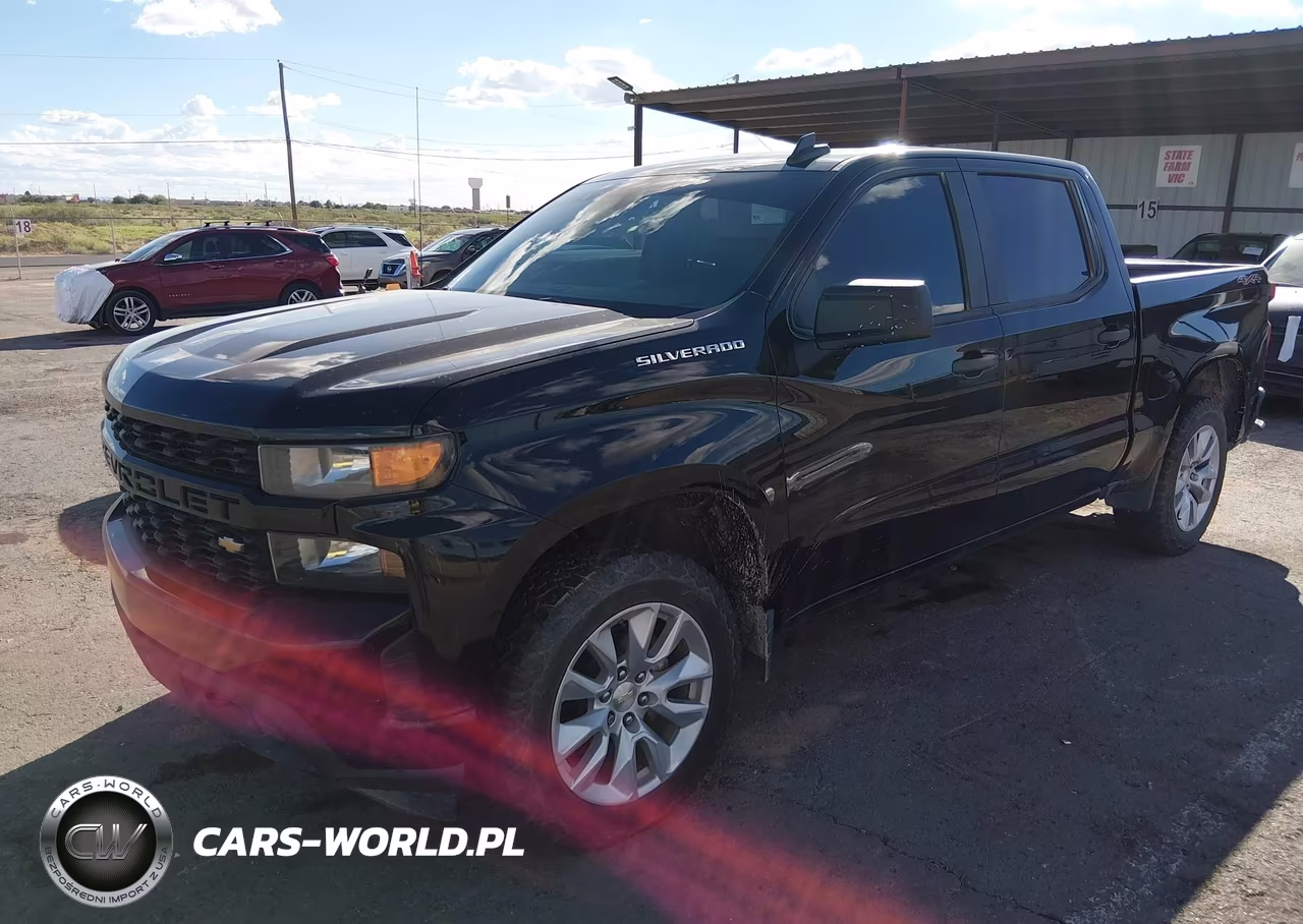 2022 Chevrolet Silverado 1500 Ltd 4Wd Short Bed Custom VIN:3GCPYBEK8NG169344 - 2