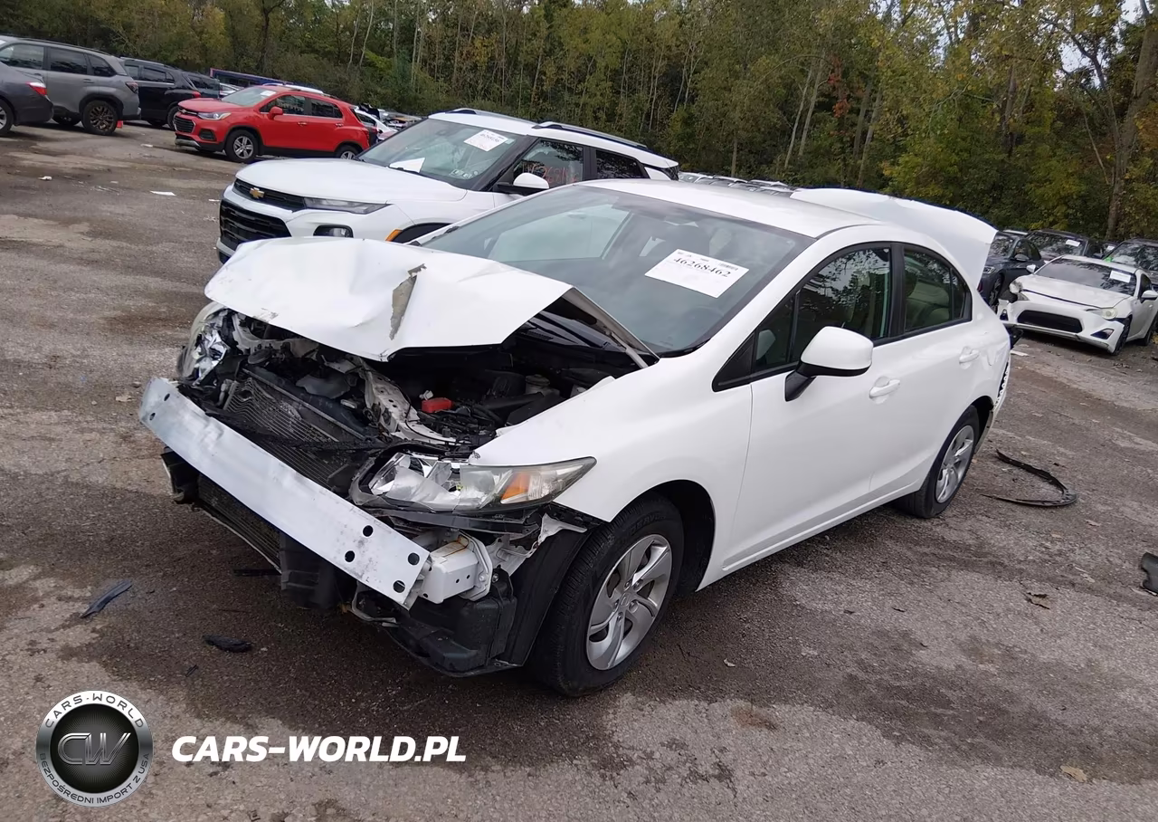 2013 Honda Civic Lx VIN:19XFB2F59DE069298 - 2