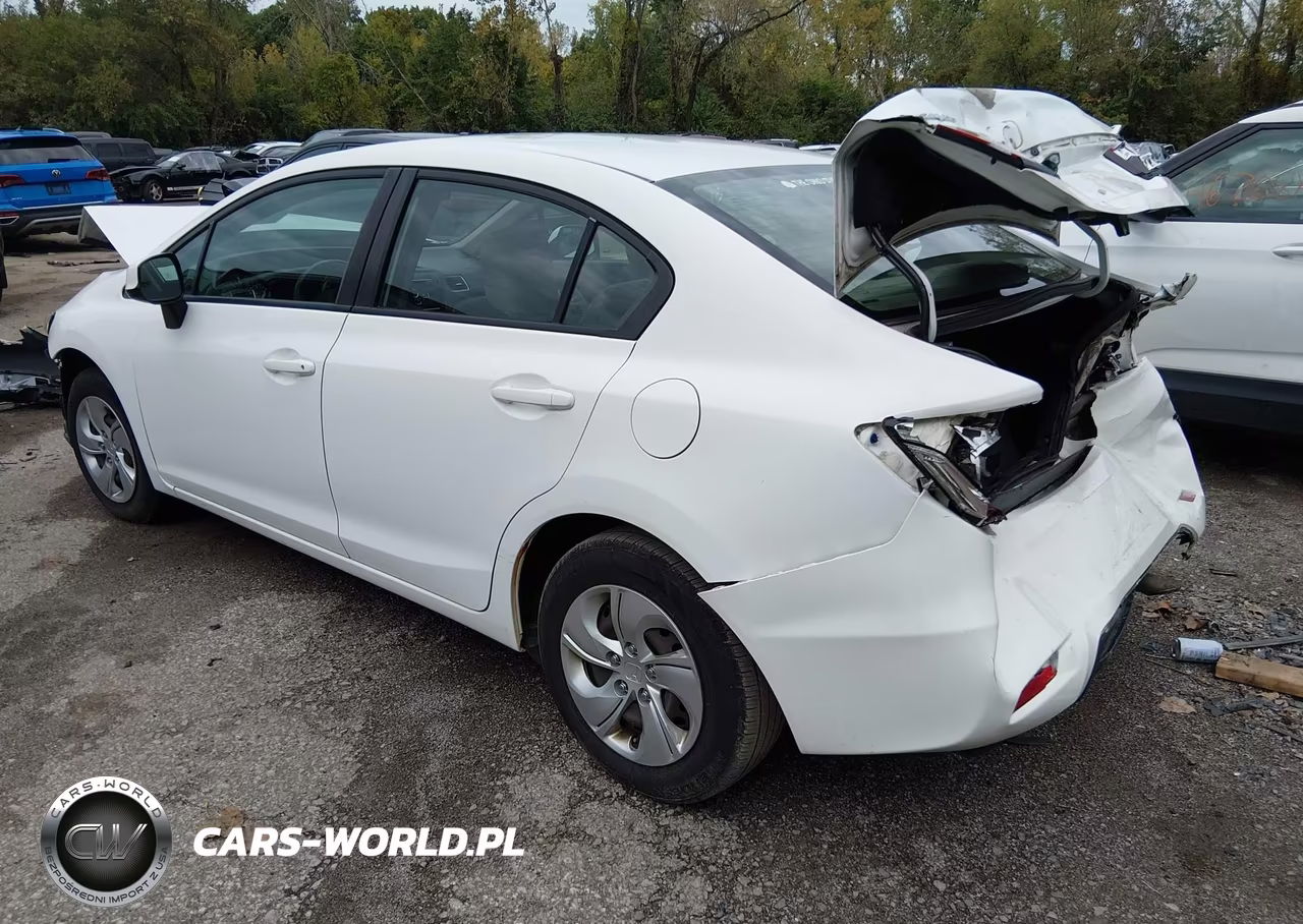 2013 Honda Civic Lx VIN:19XFB2F59DE069298 - 3