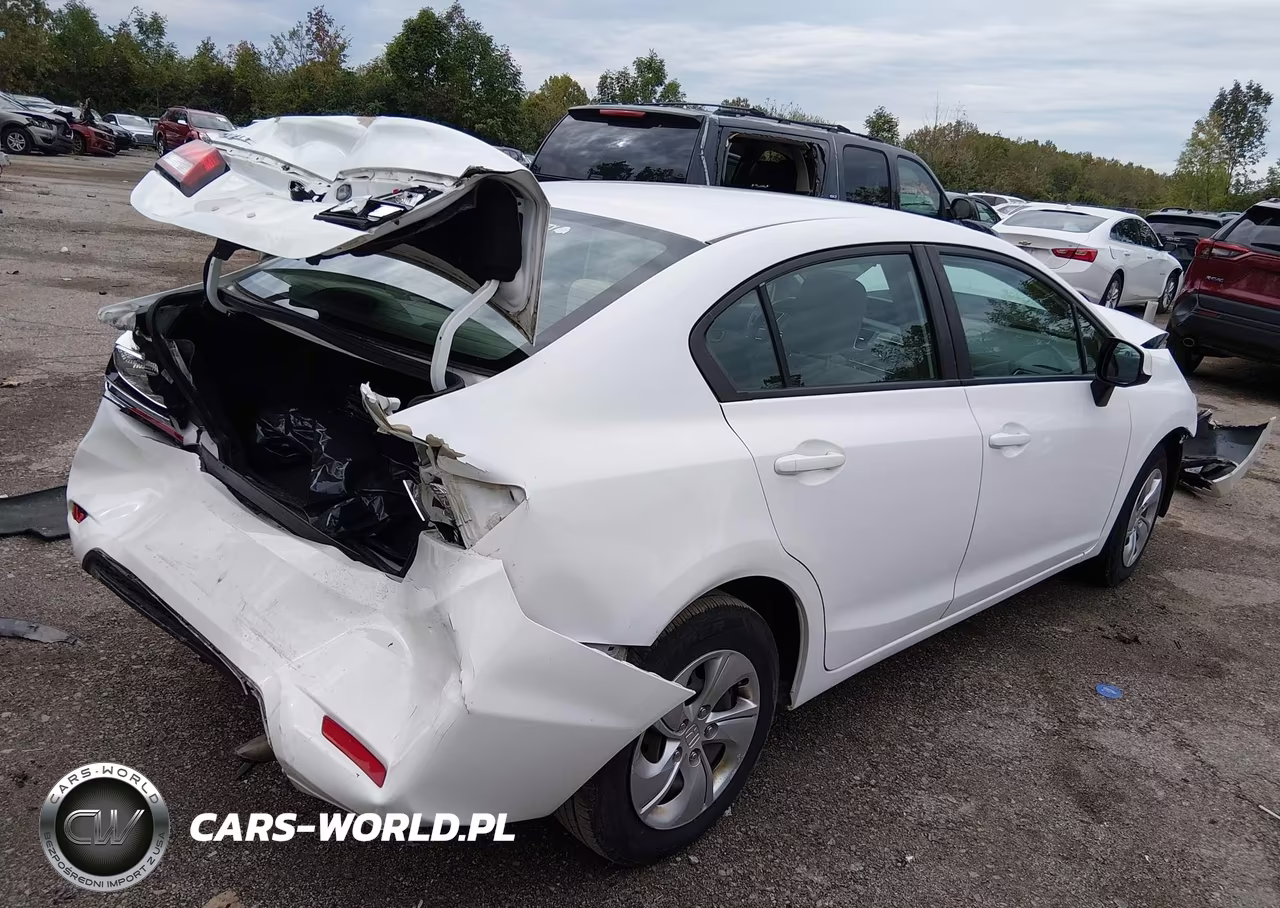 2013 Honda Civic Lx VIN:19XFB2F59DE069298 - 4