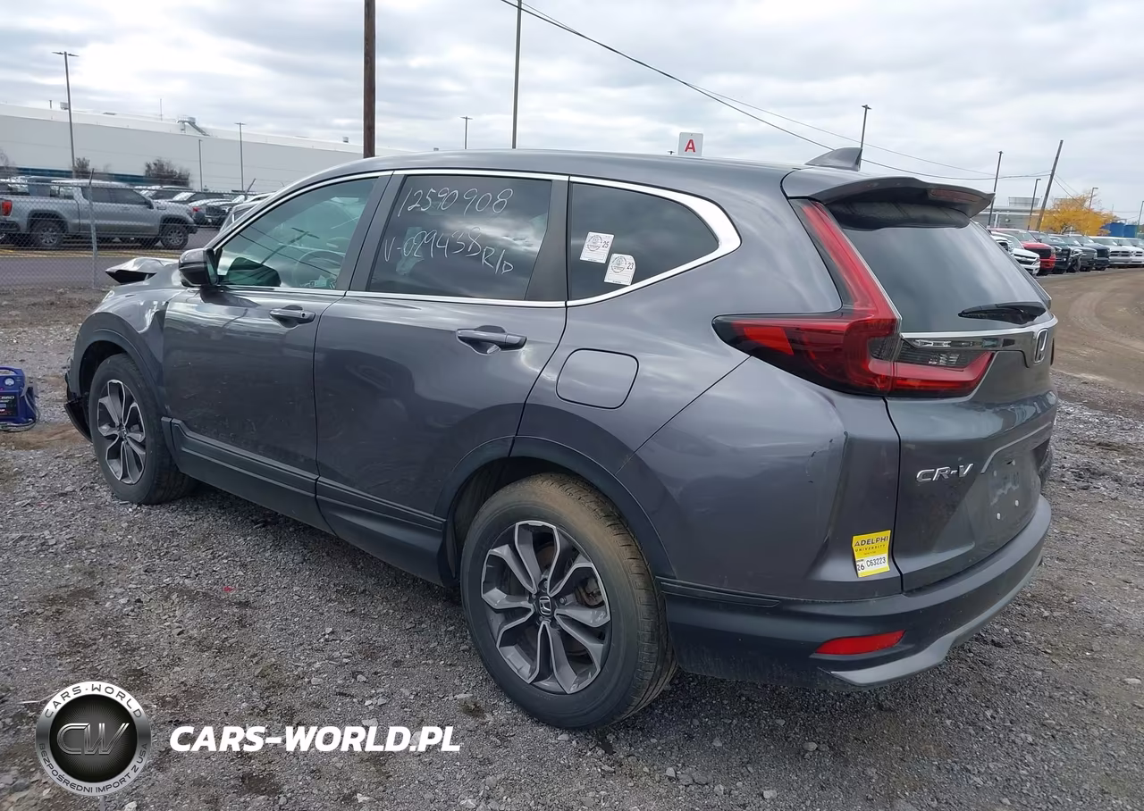 2022 Honda Cr-V Hybrid Ex-L VIN:5J6RT6H83NL029438 - 3